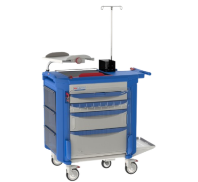 carro de emergencia lifeline® leccrp3