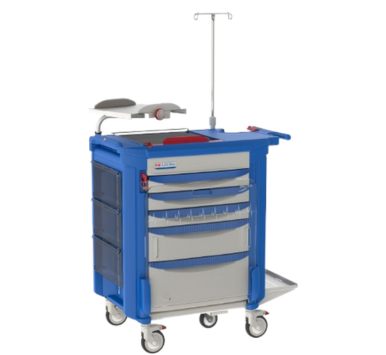 carro de emergencia lifeline® leccrp5