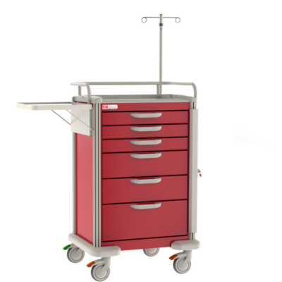 Carro de emergencia Basix Plus® MBP3210CRT2