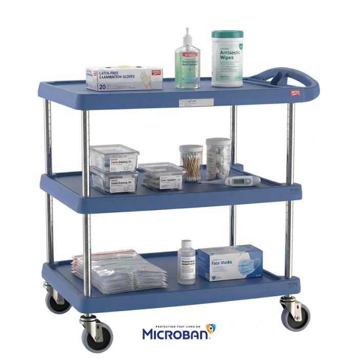 Los carros de servicio My Cart son una solución para el traslado de insumos en hospitales, clínicas entre otras aplicaciones del sector salud.