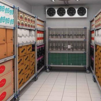 estanteria de polimero metro max i ta camara de refrigeracion