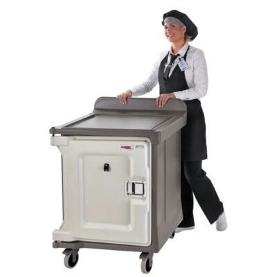 Carro de reparto de alimentos para hospitales 10 bandejas | Marca Cambro | MDC1520S10