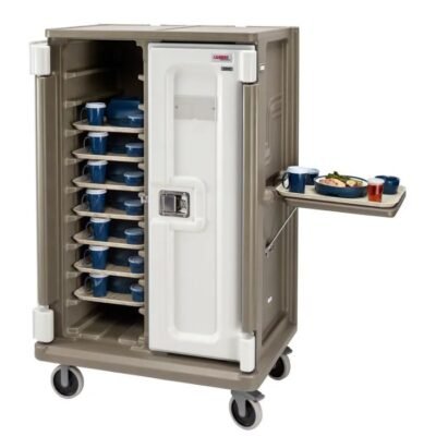 Carro para distribución de alimentos 20 bandejas | Marca Cambro | MDC1520T20