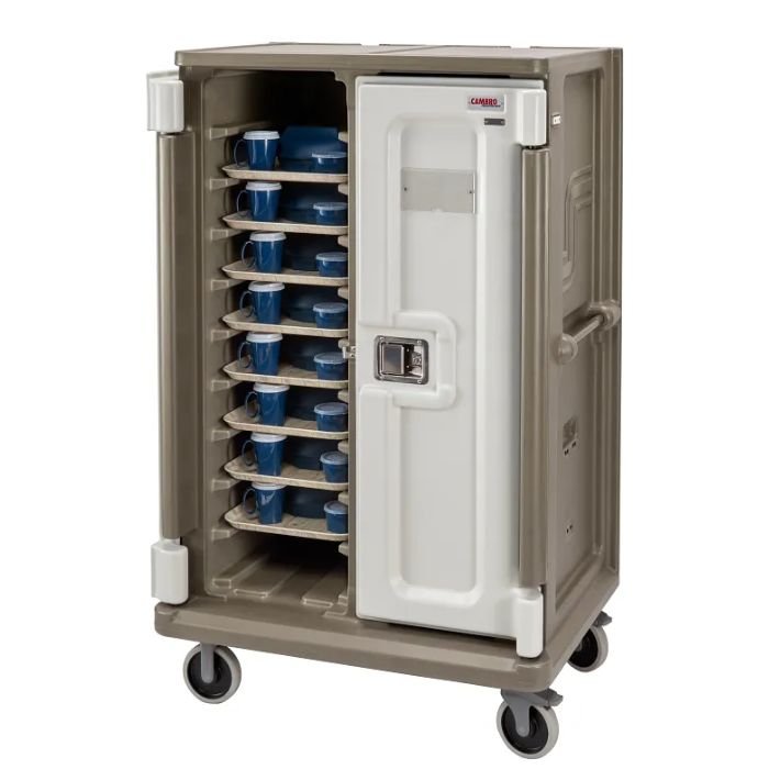 carro de alto perfil para entrega de alimentos con bandejas (mdc1520t30)