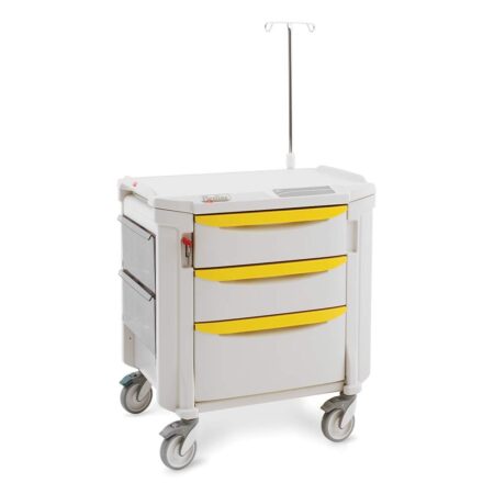 mobiliario clinico carro de aislamiento flexline