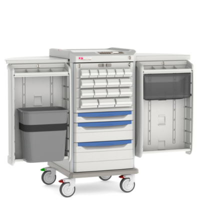 Carro de transferencia Starsys® para la organización y traslado de los medicamentos que requiera cada paciente en el hospital