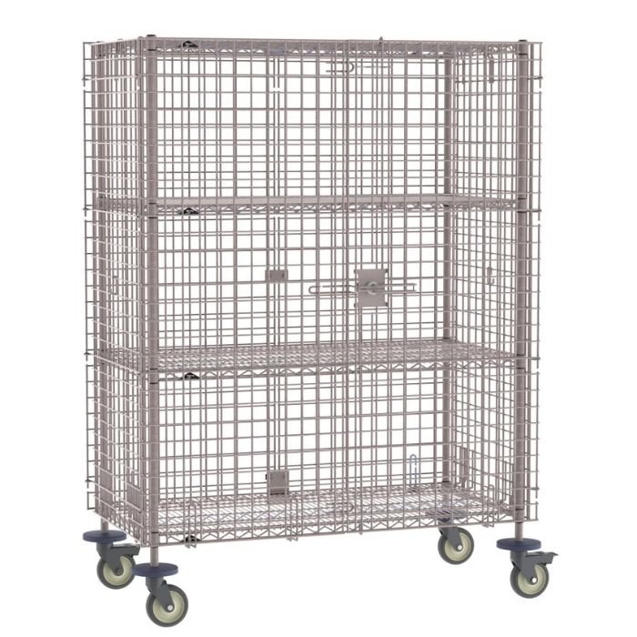 estantes de seguridad | super erecta | marca metro