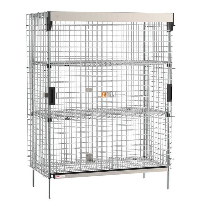 estantes de seguridad | super erecta | marca metro