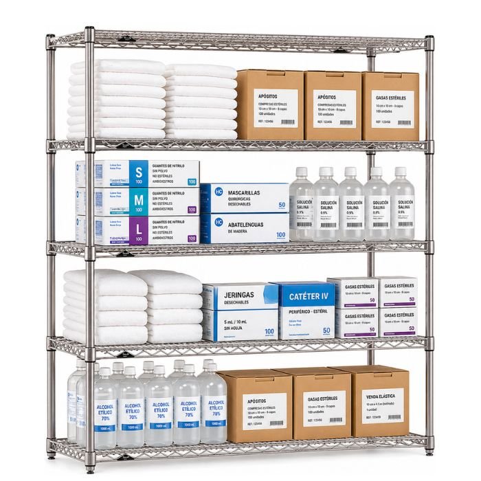 estantería de acero super erecta® | marca metro