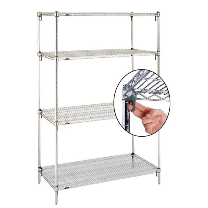 estantería de alta resistencia super erecta ajustable® | marca metro