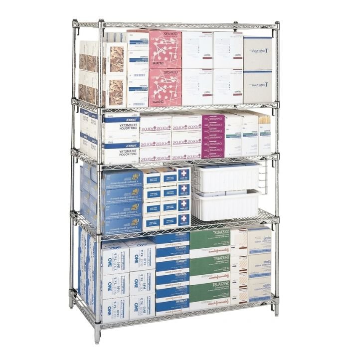 estantería de alta resistencia super erecta ajustable® | marca metro