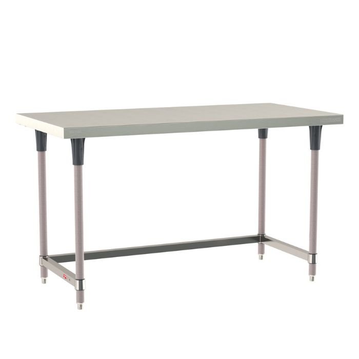 mesa de acero inoxidable tableworx | marca metro | estructura en c