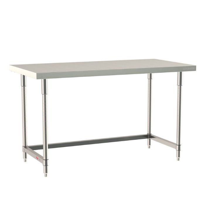 mesa de acero inoxidable tableworx | marca metro | estructura en c